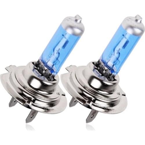 Super White Halogen Bulb 1PCS H1 H3 H4 H7 H8 H9 H11 9005 HB3 9006 HB4 12V 55W 100W 5000K Quartz Glass Car Headlight Lamp