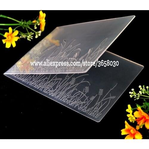 Underbrush Plastic Embossing Folder For Scrapbook DIY Album Card Tool Plastic Template 12.1x15.3cm 8071047