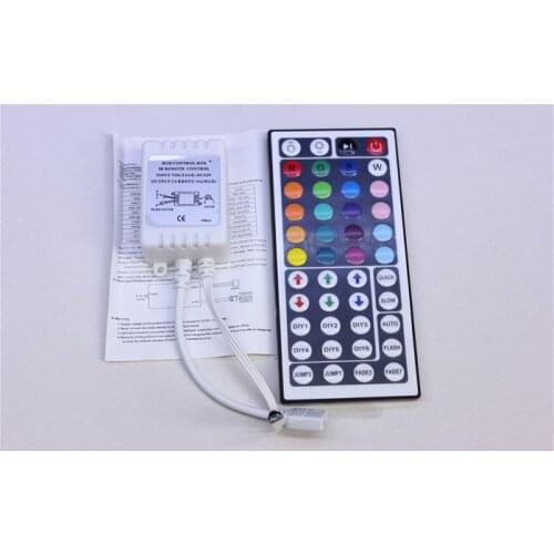 RGB LED Controller DC12V 44Key IR Remote Controller for 3528 5050 RGB LED Strip