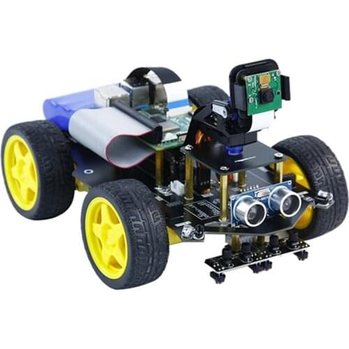 Yahboom Raspbot AI Vision RC Robot Car with FPV Camera for Raspberry Pi 4B