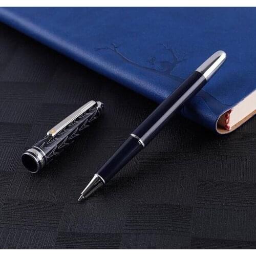 2021 luxury monte MB penchincha frete grátis bureau stylo Series Pilot Brown Resin Metal 14k Fountain Pen blanc Ink Blue Pen