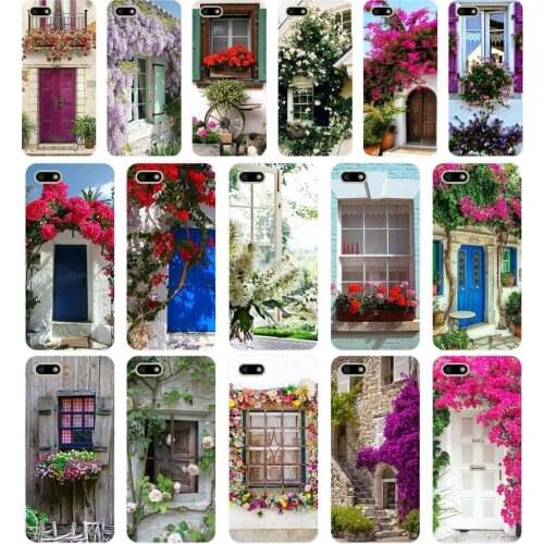 268H House With Flowers At Windows Soft Silicone Tpu Cover Case for huawei Honor 7a pro 7x play case