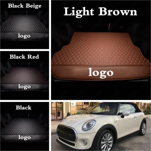 Custom Car Rear Boot Trunk Mats Cargo Liners for MINI R50 R57 R58 F55 F56 R52 R53 R56 F57 R60 F60 ONE Cooper Plus Countryman