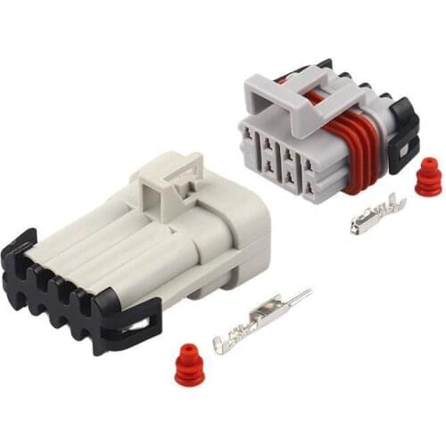 Free Shipping 100SETS 12047933 12047938 7Pin 1.2mm AMP Car Electrical Wire Waterproof Connector