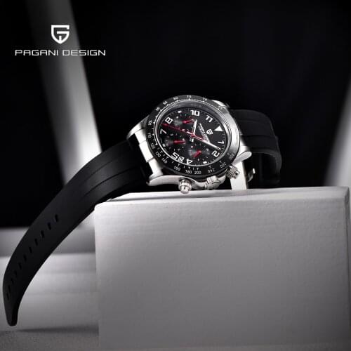 Pagani Design 2021 New Top Mens Quartz Business Watch 40mm Luxury Sapphire Glass Stainless Steel Waterproof Watch Reloj Hombre