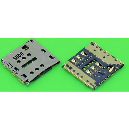 ChengHaoRan 1 Piece New sim card socket holder slot for Huawei P7 Mate 7 Mate 7 card reader tray connector.KA-150