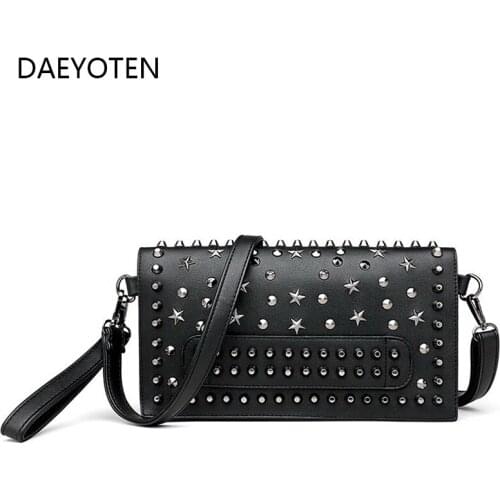 DAEYOTEN Women's Leather Clutches