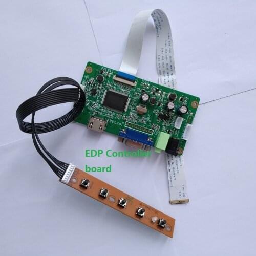 For HB156FH1-301 monitor 30Pin LCD EDP SCREEN display KIT VGA DRIVER DIY 1920X1080 Controller board 15.6"