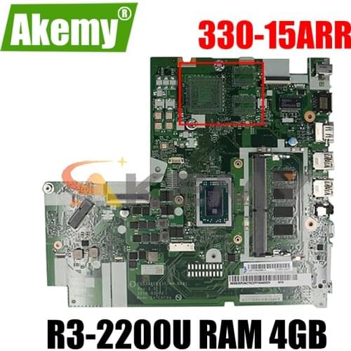 For Lenovo 330-15ARR laptop motherboard NM-B681 motherboard CPU R3-2200U RAM 4GB tested 100% working FRU 5B20R56769 5B20R56763