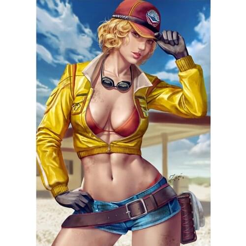 Print Canvas game overwatch Tracer Sexy Girl Art Poster 40x60 50x70 60x90 Custom Painting Living Room Bedroom Hanging Picture