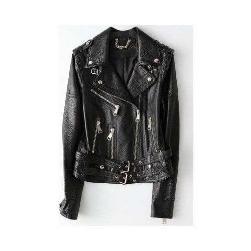 Top brand Fashion 2020 New Genuine Sheep Leather Jacket H56 high quality