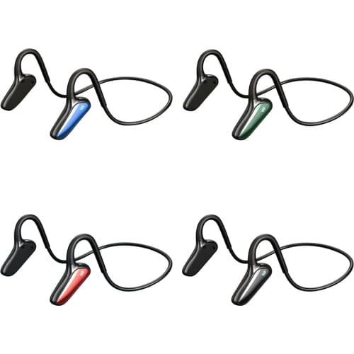 M-D8 Bone Conduction Headphones Open Ear Bluetooth-compatible 5.2 Wireless Stereo Earphones IPX5 Waterproof Headset for Sport
