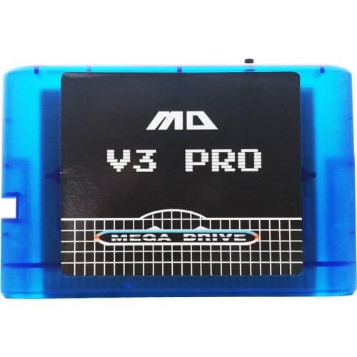 Mega Drive V3 Pro Version 2021 1200 in one China version md game cassette for Sega game consoles ever drive series