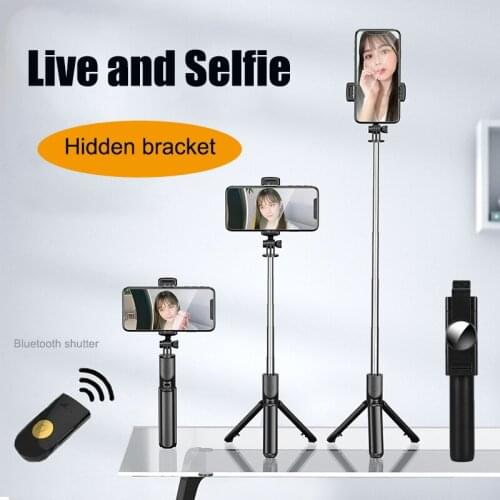 Handheld Mini Selfie Stick Wireless Bluetooth Control Shutter Tripod Live, Selfie, Watch Video Stand