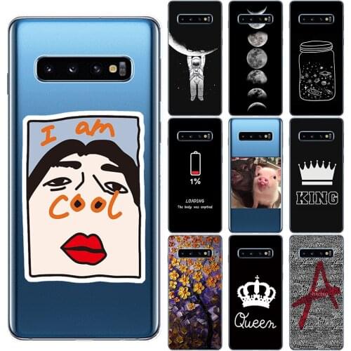 King Queen Complex Formula Universe Silicone Coque Case For Samsung Galaxy S20 Ultra S10 S9 S8 Plus S10E S10 Lite Phone Cover