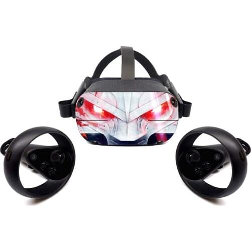 For Oculus Quest VR Headset and Controller Skin sticker Vinyl Decal Wrap Cover Easy to Apply, Remove, and Change Styles Unique