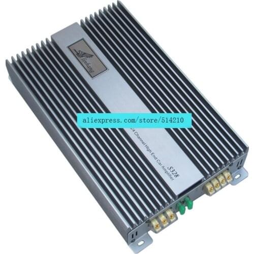 High grade 12V ST328 high power 2.0 car channel power amplifier, fever audio conversion, push bass 200Wx2