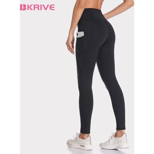 Women Seamless Yoga Leggings Fitness High Waist Yoga Pants with Phone Pocket Sportwear Gym Training Sport Running Tights 2021
