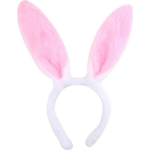 2021 Fashion Women Adult Children Cute And Comfortable Hairband Rabbit Ear Headbands Dress Costume Bunny Hair Accessories