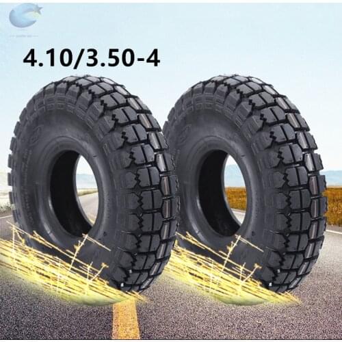 4.10/3.50-4 Pneumatic Air Filled Hand Truck All Purpose Utility Tire ATV Quad Go Kart 47cc 49cc Chunky 4" Scooter tire tube