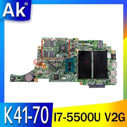 5B20J40133 14266-1 Mainboard for Lenovo K41-70 Laptop motherboard with I7-5500U V2G 216-0864018 DDR3 100% test work