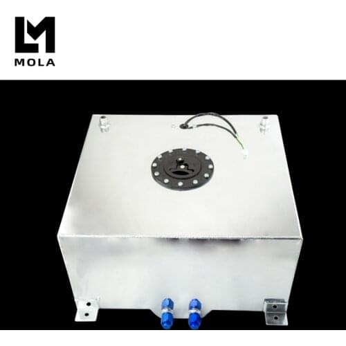 60L Aluminium Fuel Surge Tank With Sensor Fuel Cell 60L With Cap Foam Inside TK41