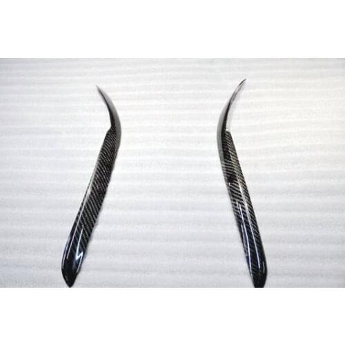 Car Accessories For Impreza GC 1992-2000 Carbon Fiber Eyebrow Glossy Fibre Bumper Eyelid Racing Garnishi Body Kit Trim