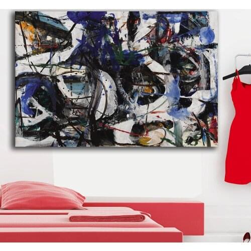 Free Shipping Abstract Oil Painting Untitled Painting Home Decor On Canvas Modern Wall Art Canvas Print Poster Canvas Painting