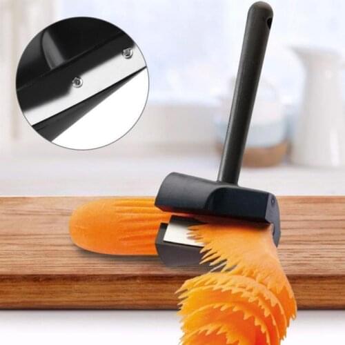 Fruit Vegetable Spiral Slicer Kitchen Shred Tool Cutter Process Peeler