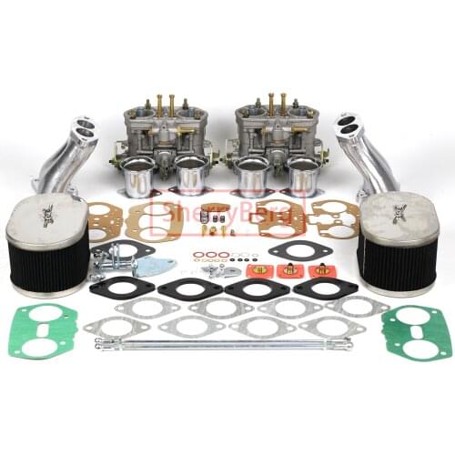 SherryBerg Carburettor Carb Conversion Kit for VW TYPE 4 FAJS HPMX WEBER EMPI IDF DUAL 40mm T4 linkage T8 Carburador 40IDF New