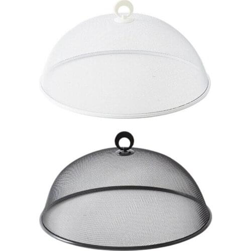 Plate Serving Covers Round Shape Mesh Grid Food Serving Tent Kitchenware Durable