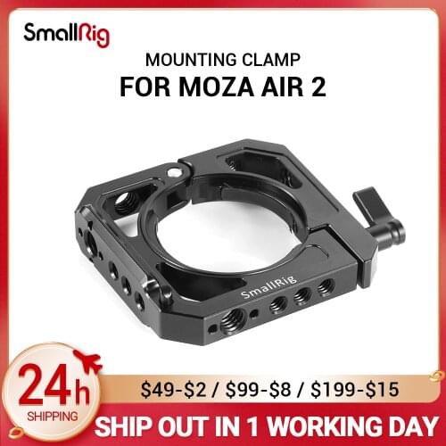 SmallRig Mounting Clamp for MOZA Air 2 Dual Camera Rig Can Attach with Nato Handle EVF Mount Or Microphone DUY Options BSS2328