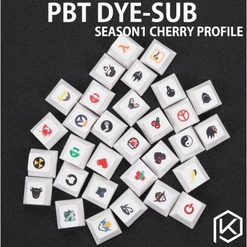 Novelty cherry profile pbt keycap for mechanical keyboards Dye Sub legends shut down steam mario cherry vim heart github Nuclear