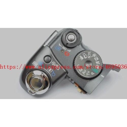 NEW For Canon S3 Top Case Cover Function Mode Dial Shutter Switch Button Flex Cable Repair Parts
