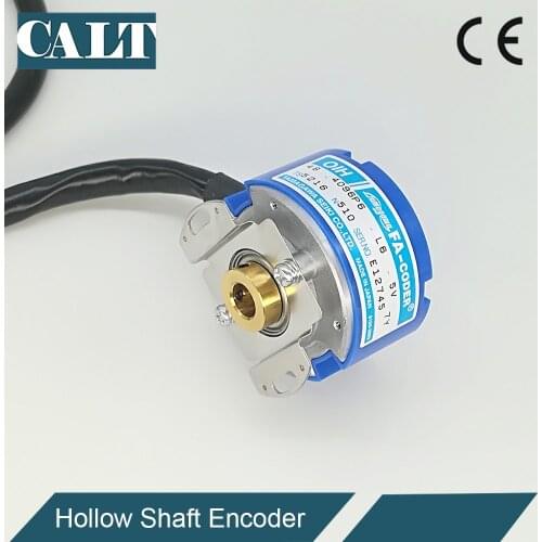 NEW OIH48-4096P6-L6-5V TS5216N510 U V W signal rotary hollow encoder TAMAGAWA servo encoder