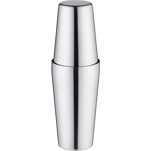Stainless Steel Cocktail Shaker Mixer Wine Martini Boston Shaker For Bartender Drink Party Bar Tools 750+600ML 2PC/Set