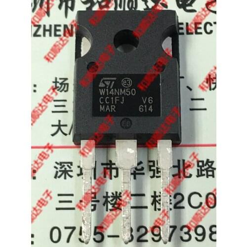 10pcs/lot W14NM50 STW14NM50 New stock TO-247 550V 14A