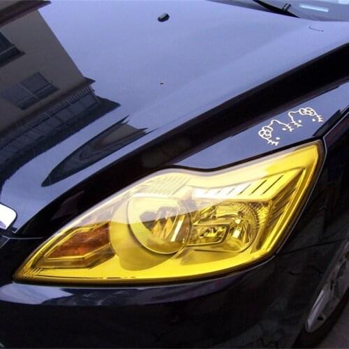 12 Rolls/Lot 13 Colors Vinyl Headlight Tint Car Headlight Film Roll Car Headlight Tint Film Roll Size: 0.3*10M/Roll