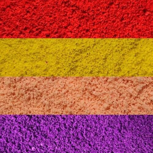 268g 0.8-1.0mm Coarse turf Ground sponge Flowers material scale model train railway layout powder model train building DIY