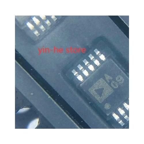 2PCS AD8553ARMZ MSOP-10 Silkscreen A09 Analog Devices Instrumentation Amplifier