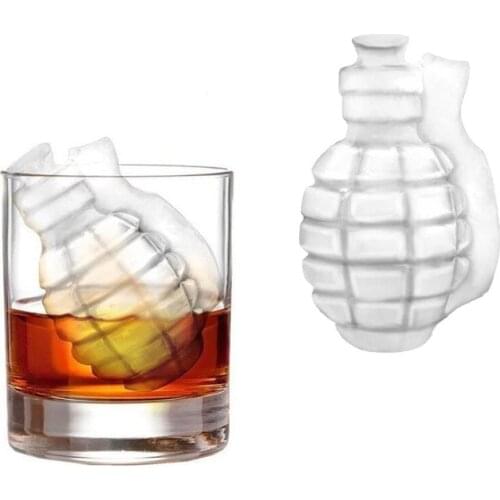 3D Ice Cube Mold Shape Army Green Fun Tool Kitchen Decorating Tool Ice Cream Making Molds Silicone Ice Cake Mold