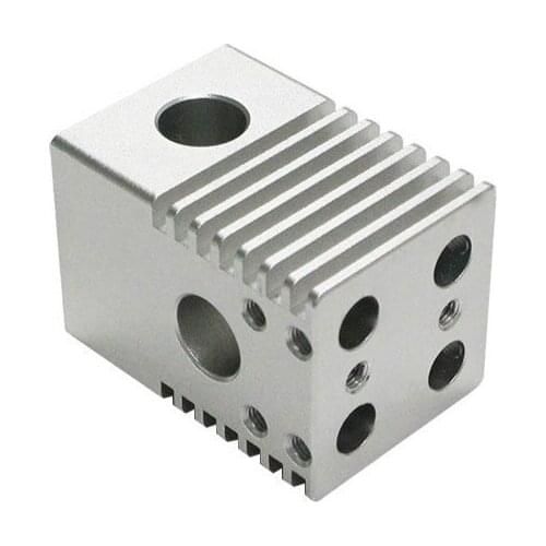 3D printer accessories Ultimaker2 aluminum alloy cross slide 4 nozzle new slide white oxidation
