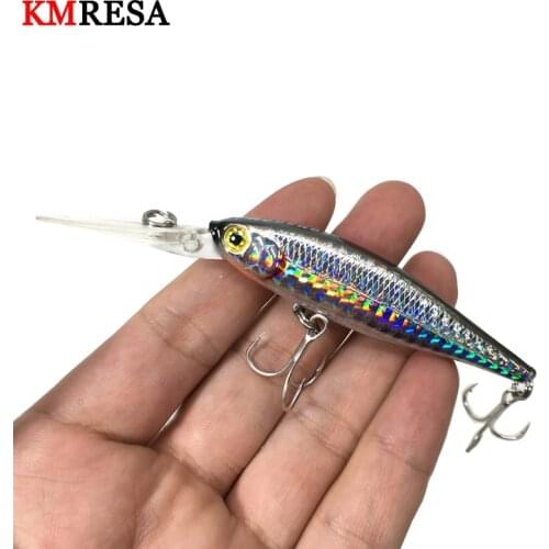 1Pcs Minnow 9.5g/11cm fishing lure crankbait iscas artificiais Fishing wobblers Depth Dive Bass 6# Hook Wobblers fish Tackle