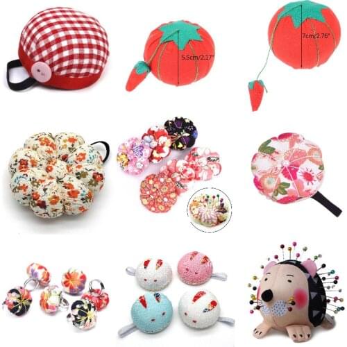 1Pc DIY Craft Needle Pin Cushion Holder Sewing Kit Pincushions Wrist Strap Pin Cushion Home Sewing Supplies