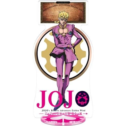 Anine JoJos Bizarre Adventure Acrylic Stand Model Doll Jonathan Joestar Kujo Jotaro JosephJoJo Adventure Figure Toy 20CM Tall