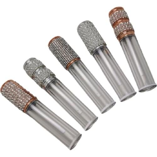 Lip Gloss Container 5ML Empty Rhinestone Pearl Crystal Silver Rose Gold Clear Lip Glaze Liquid Lipstick Packaging Tubes 25/50pcs