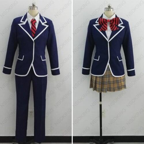 Shokugeki no Soma Erina Nakiri Megumi Tadokoro Cosplay Costume Any Size