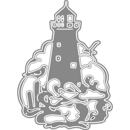 Watchtower Metal Cutting Dies For Household Diy Scrapbooking Folder Cards Paper Album Photo Embossing Decorative Crafts Q4R7