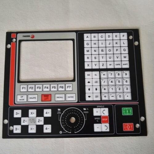 NEW Numerical Control Machine Operation Panel Keypad Membrane for 8025T 2 axis CNC CNC key mask