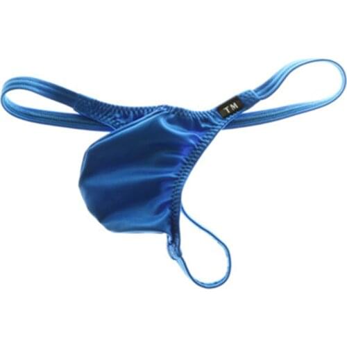 2016 New Sexy Men underwear thong Male Fashion Super Sexy Jockstraps Nylon Men thongs and strings G gay men Thong Underpants